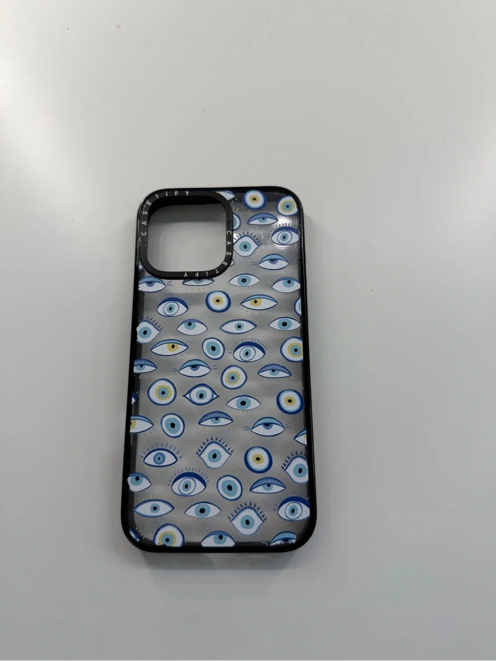 Casetify Blue & Yellow Evil Eye Phone Case